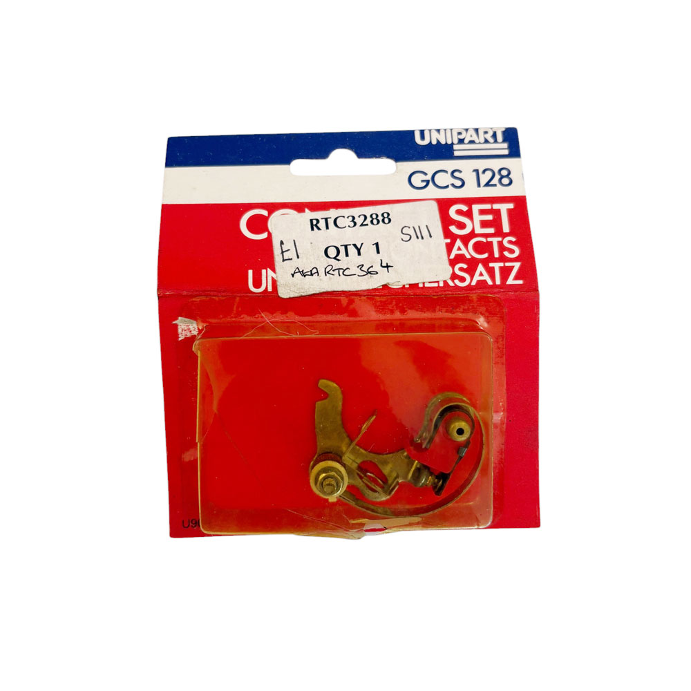 Contact Set for Lucas 45D4 Distributor Series 3 Suffix D on + Multiple Fitments RTC364